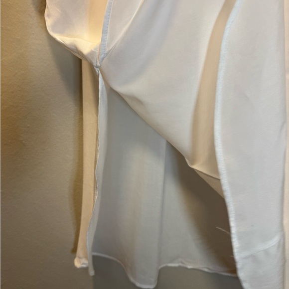 H&M Cream Button-Up Shirt Dress - Picture 12 of 13